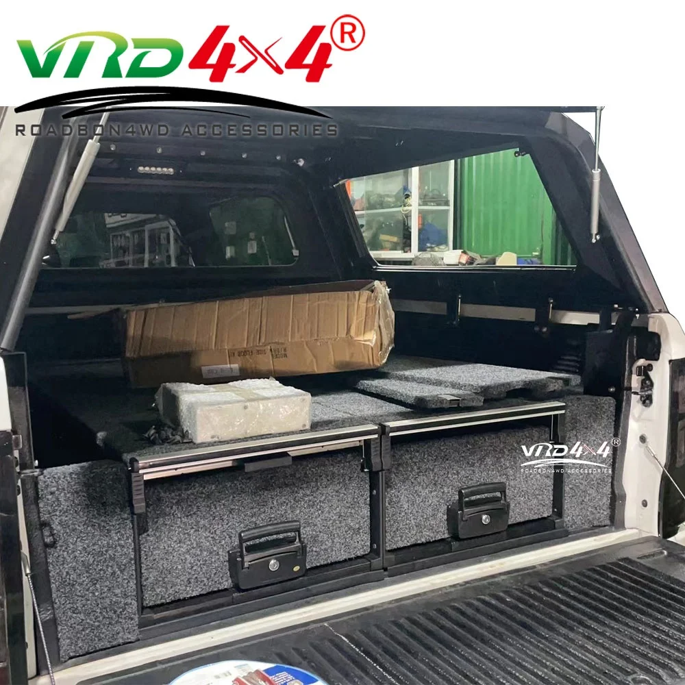 VRD4X4 camionetas sistema de dibujo F-150 cajón de almacenamiento de coche cajón de rodillo automático para Ford Raptor Ranger F250