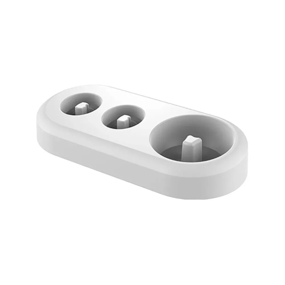 Durable Electric Toothbrush Holder Easy-to-Use Plastic Replacement Stand Base Space Saving Toothbrush Heads Storage Rack