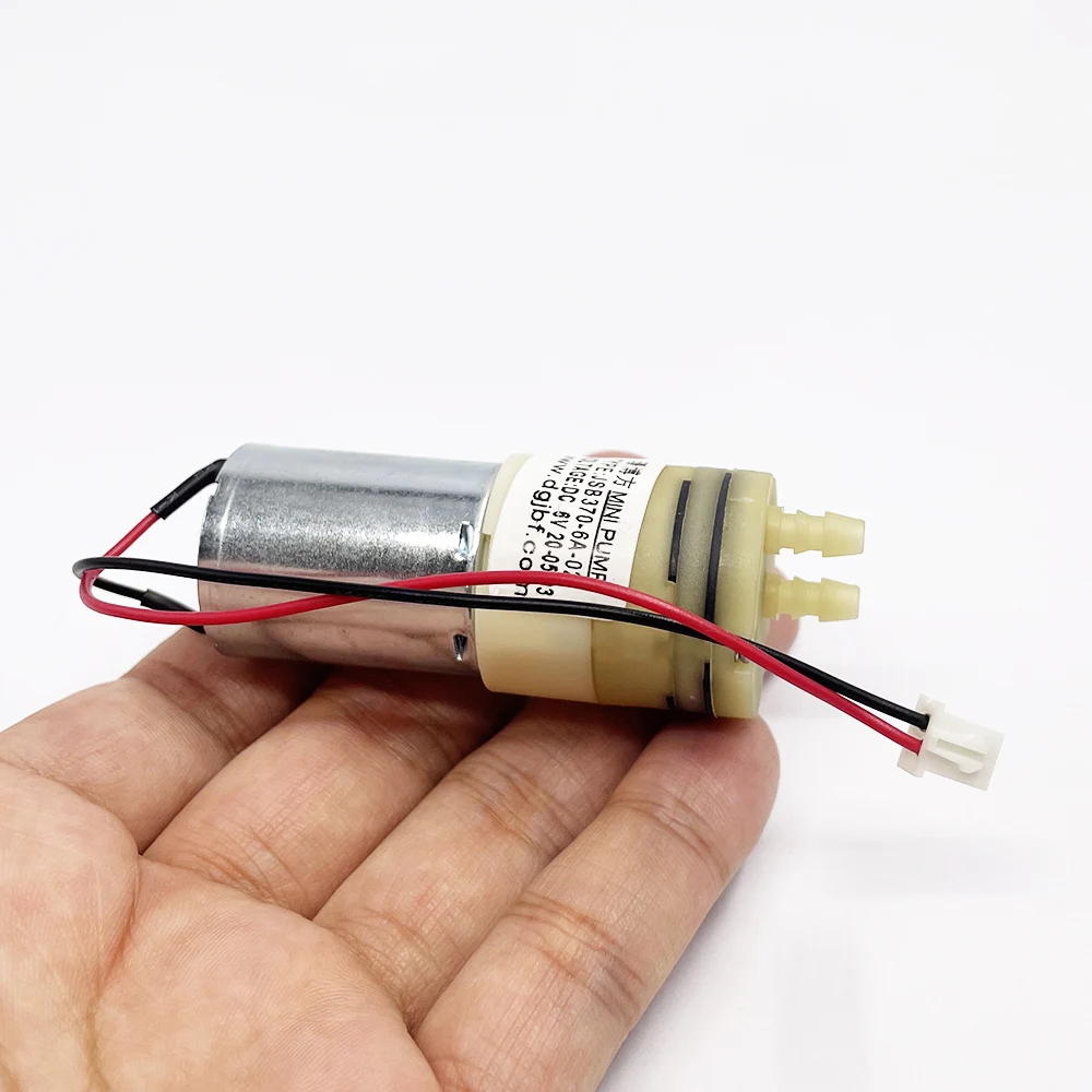 JSB370 Small 370 Water Pump DC 5V 6V Micro Self priming Diaphragm Water Pump Suction Water Pump Large Flow Sweeper Robot Machine