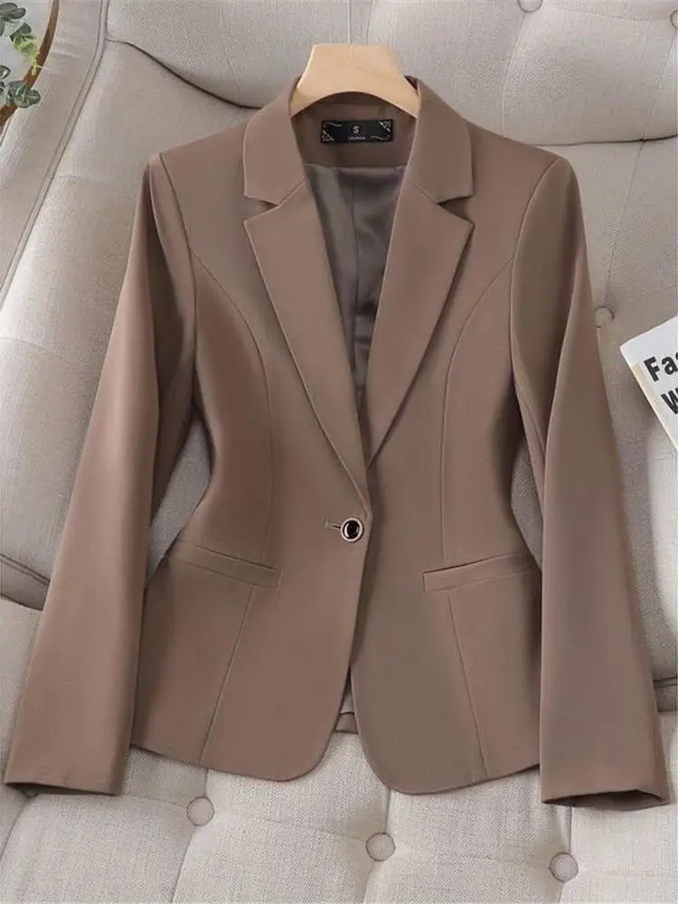 

Bla Suit Jaet Women Casual Spring Autumn 2024 New Profional Ele Slim ort Size Small Ladies' Western Clothes