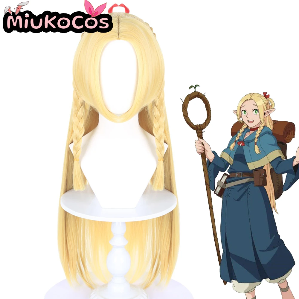IN STOCK マルシル・ドナトー Marcille Donato Cosplay Wig Elf Ears Delicious in Dungeon Cosplay Wig