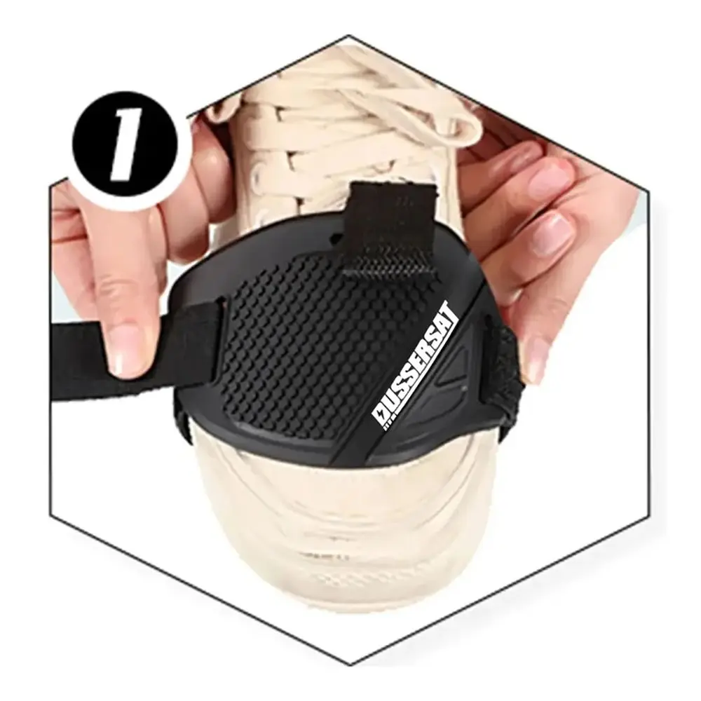 1Pcs Durable Waterproof Motorcycle Shift Pad Anti-slip Rubber Gear Shifter Protector Shoes Protective Cover Men