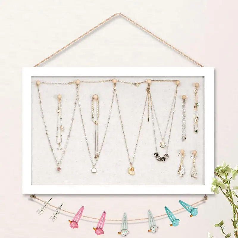 Quadro de cortiça emoldurado, placa de cortiça decorativa para escritório, quadro de avisos de linho reutilizável para memorando