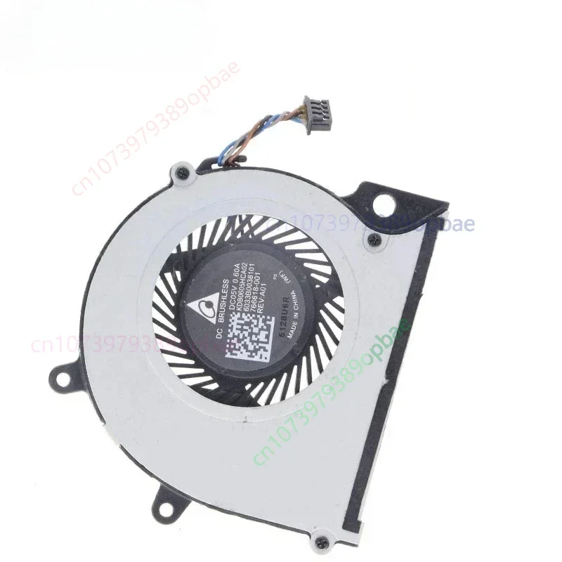 Genuine Laptop CPU Cooling Fan For HP Pro x2 612 G1 766618-001 KDB0605HCA02