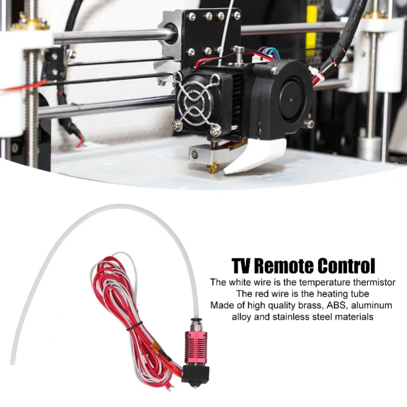 Extruder Hotend Kit 3D Printer MK8 Extruder Heating End Set For Ender 3 Series 24V