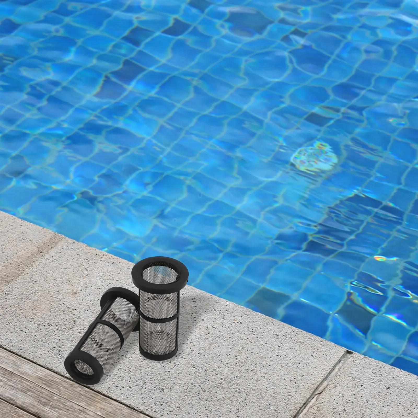 

Pool Maintenance Inline Filter Easy Install Pool Accessory Filter Cartridge Sturdy Materials Captures Debris And Dirt