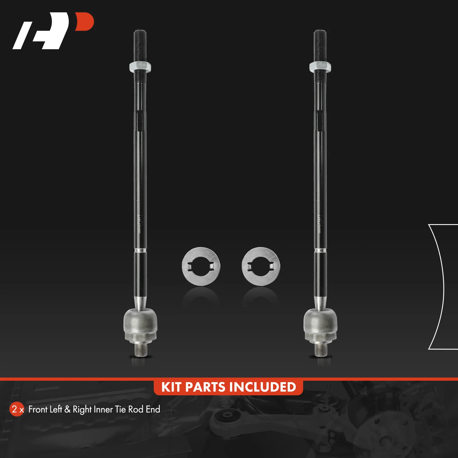 A-Premium 2x Front Left & Right Inner Steering Tie Rod End for Ford Transit Connect 2010-2013
