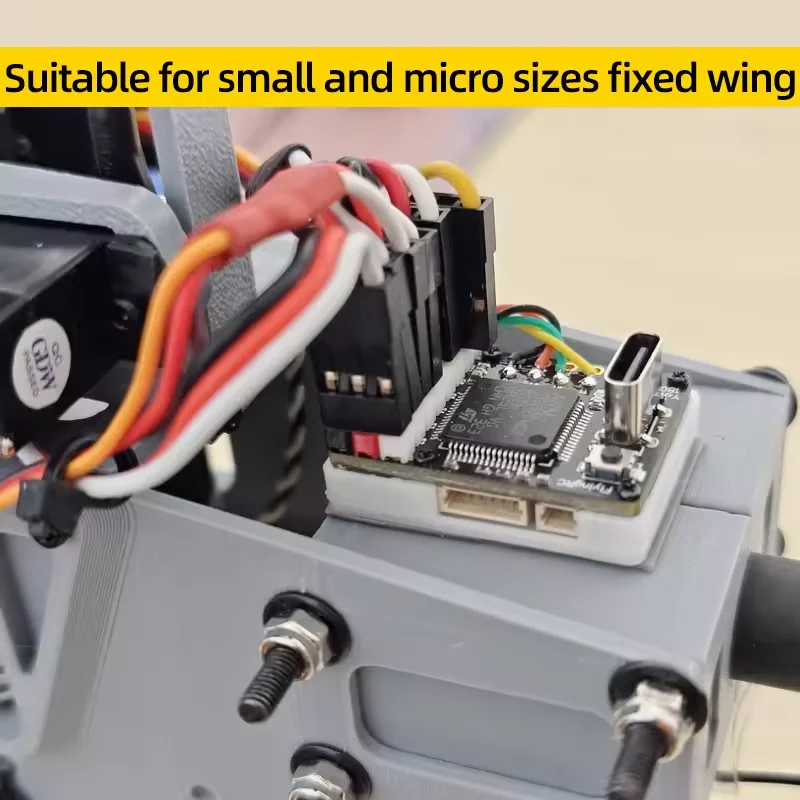 FlyingRC F4Wing Mini MK1 controlador de vuelo de ala fija F405 FC soporte AP/INAV/BF Firmware para FPV RC Dron de ala fija coches RC