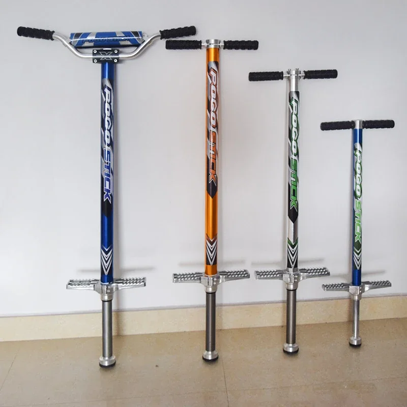 High Quality Aluminum Alloy Adult Bouncing Macbine Single Rod Children Doll Jump Youth Spring Pogo Stick