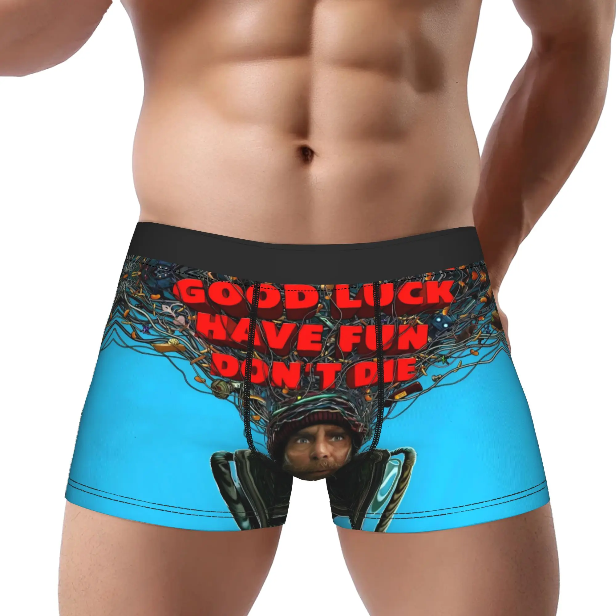

Good luck have fun don't die 5 Underpants Homme Panties Men's Underwear Comfortable Shorts Boxer Briefs