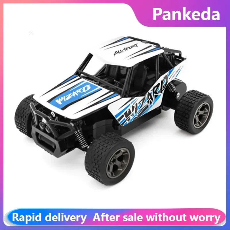 1:18 2WD 10KM/H Power Motor 2.4G RC Drift Car Truck Independent Shock Absorber Anti-Crash Vehical Adults Kid Toy Gift RC Car