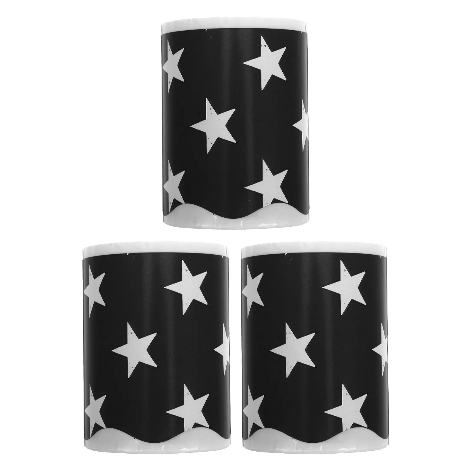 3 Rolls Star Bulletin Board Borders Scalloped Edge Trim Self-Adhesive Classroom Decor Supplies Vibrant Classroom Bulletin Board