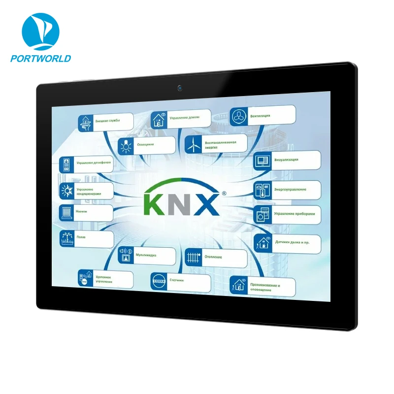 Top Quality 10 Inch KNX Touch Screen Control Panel Wall Smart Switch for Intelligent Homes and Buildings