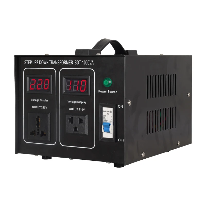 Factory Custom SDT-1000W Step up Converter 220V to 110V Converter Single Phase LCD Screen Transformer Printing Machine