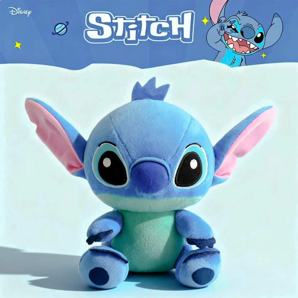 2026 Disney Stitch & Angel Peluche Duo Set (18cm) |   Llaveros a juego con alienígena azul y ángel rosa |   Decoración de mochila con tema Ohana |   Regalo