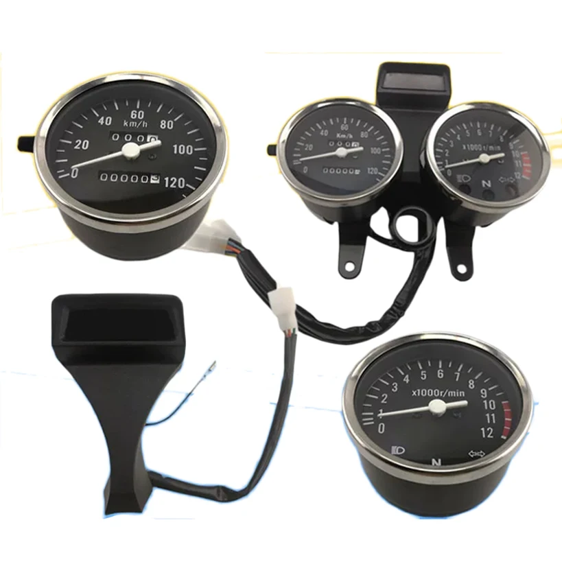 

Motorcycle Speedometer Clock for Haojue Suzuki Lifan Qjmotor Qingqi GN125H/F HJ125-8 QJ125 QS125 Tachometer Speed Display Meter