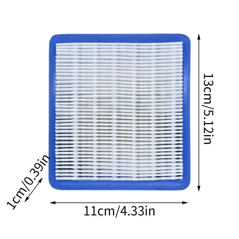 Filtro para cortacésped, filtro de aire lavable para cortacésped, accesorio reutilizable de larga duración para mantenimiento de jardinería en el hogar