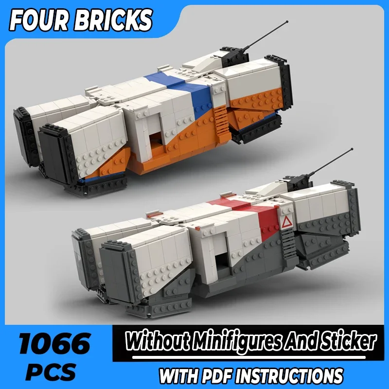 

City Vehicle Model Moc Building Bricks Coast Guard Rescue Vehicle Technology Modular Blocks Gift Christmas Toy DIY Sets Assembly