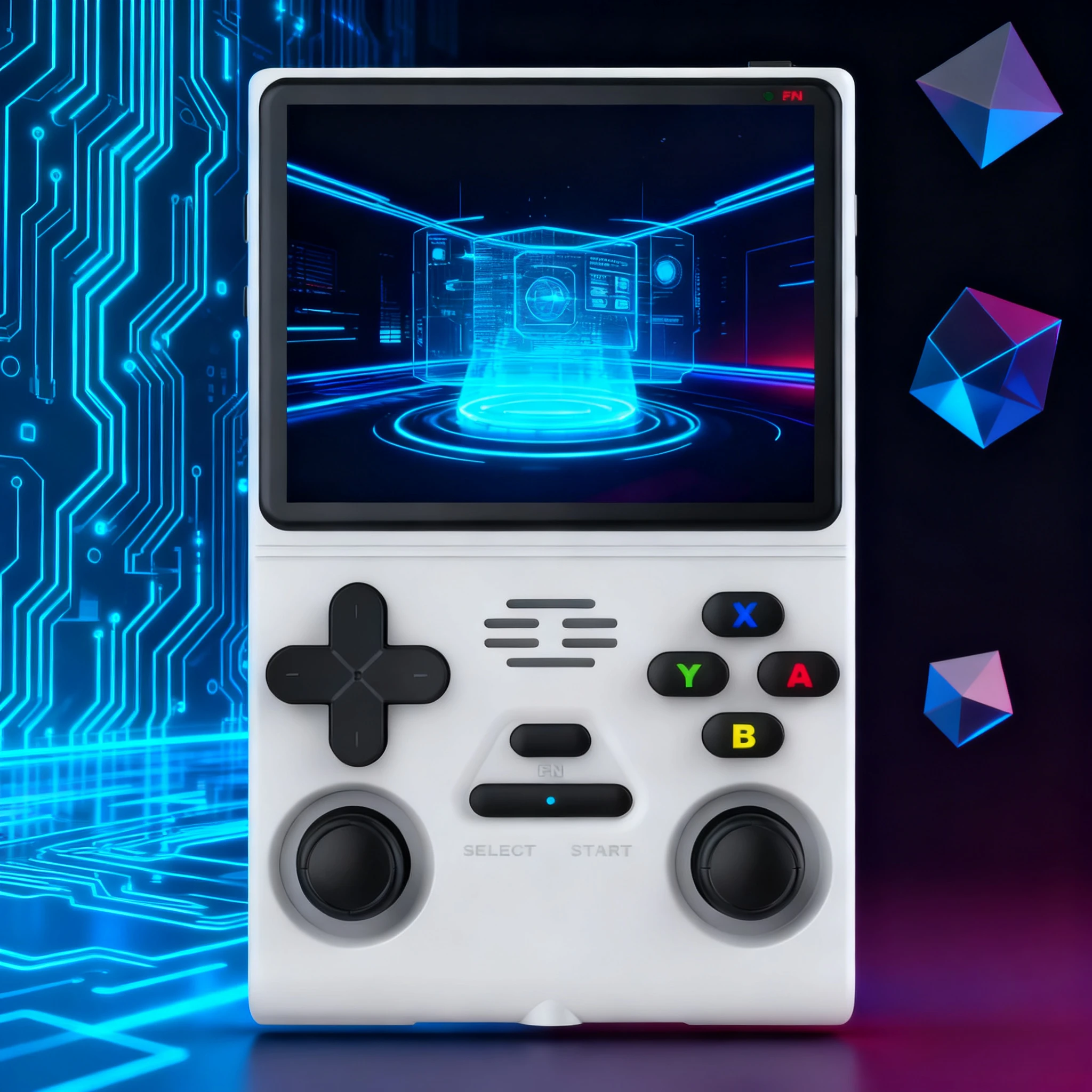 

M37 Handheld Retro Game Console Portable Console Linux System 3.5-inch IPS HD Built 64GB 20000 Classical Games Children Gifts