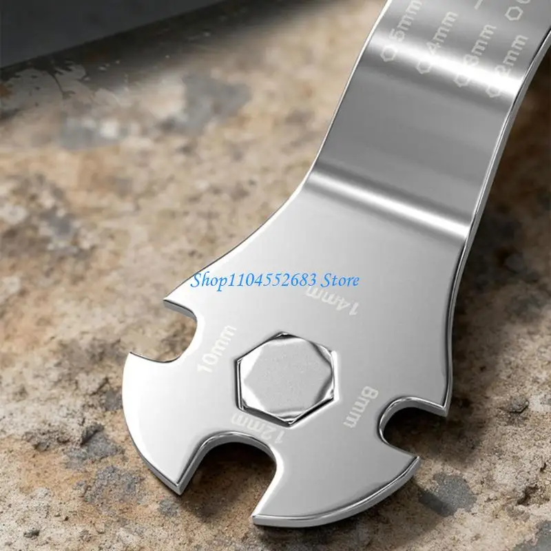Y6GD Hexagon Wrench Set Ergonomic Antislip Heavy Duty Tool Hexagon Wrench Set for Men Family Friend Dad Husband Maintenance