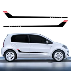 Car Sticker Both Side Door Graphics Vinyl Decals Waterproof Accessories For Volkswagen Up Hatchback Eco VW Move Up Citigo Mii