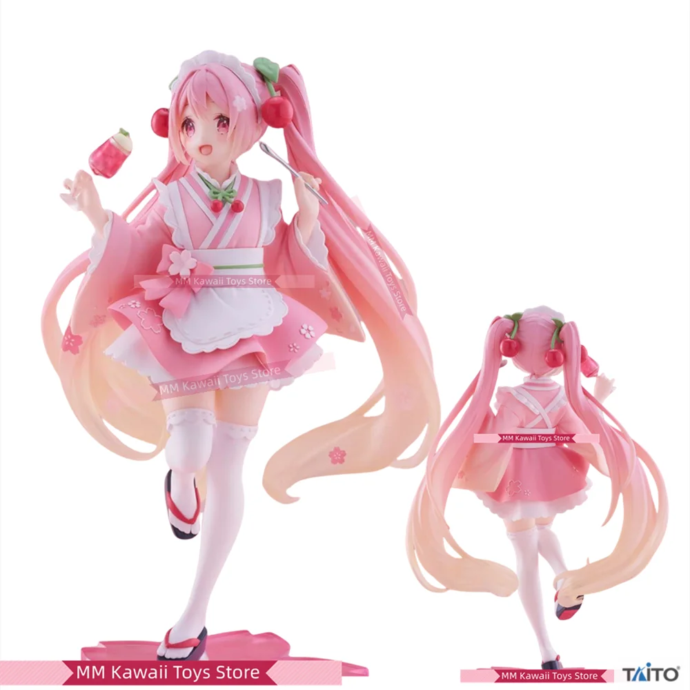 original-taito-vocaloid-hatsune-miku-coreful-sakura-wafuu-kissa-ver-maid-figure-anime-figurine-model-gk-collectible-toy-gift