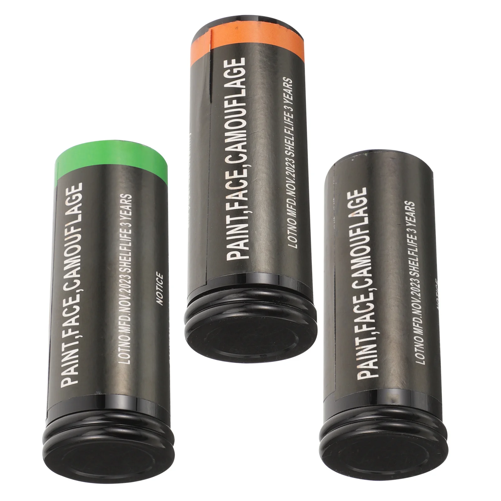 

3Pcs Face Paint Sticks Festival Face Makeup Paint Kit Safe Skin Quick Dry Body Painting Tool for Halloween Cosplay