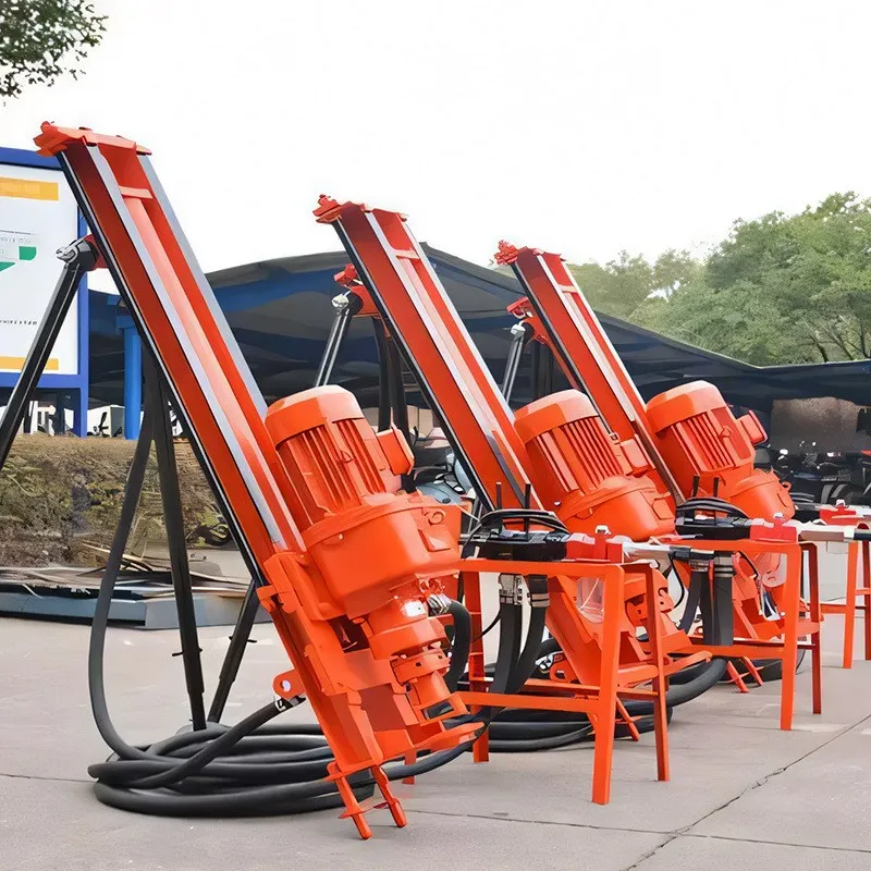 تدريبات صغيرة على السفلى، تدريبات دعم المنحدر، تدريبات الصخور الخفيفة، تدريبات التفجير الهيدروليكية