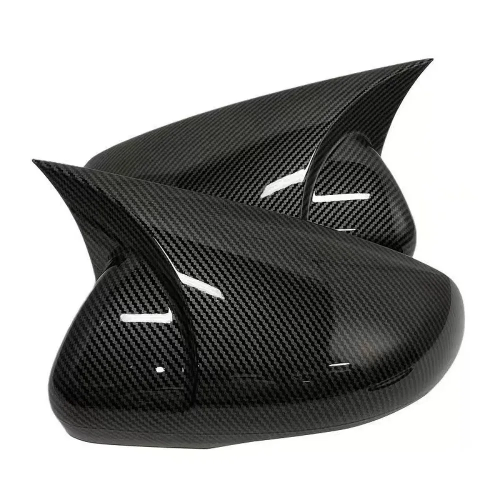 1Pair Mirror Caps for VW Golf 6 MK6 TSI TDI GTI R GTD Base 2009-2013 2Pcs Side RearView Mirror Cover Case Gloss Black Tuning