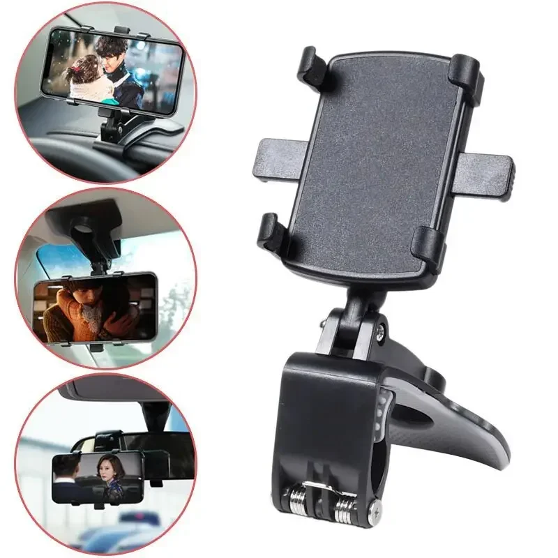 Multifunctional Dashboard Car Phone Holder 360 Degree Mobile Phone Stands Rack GPS Navigation Bracket for IPhone Samsung Xiaomi