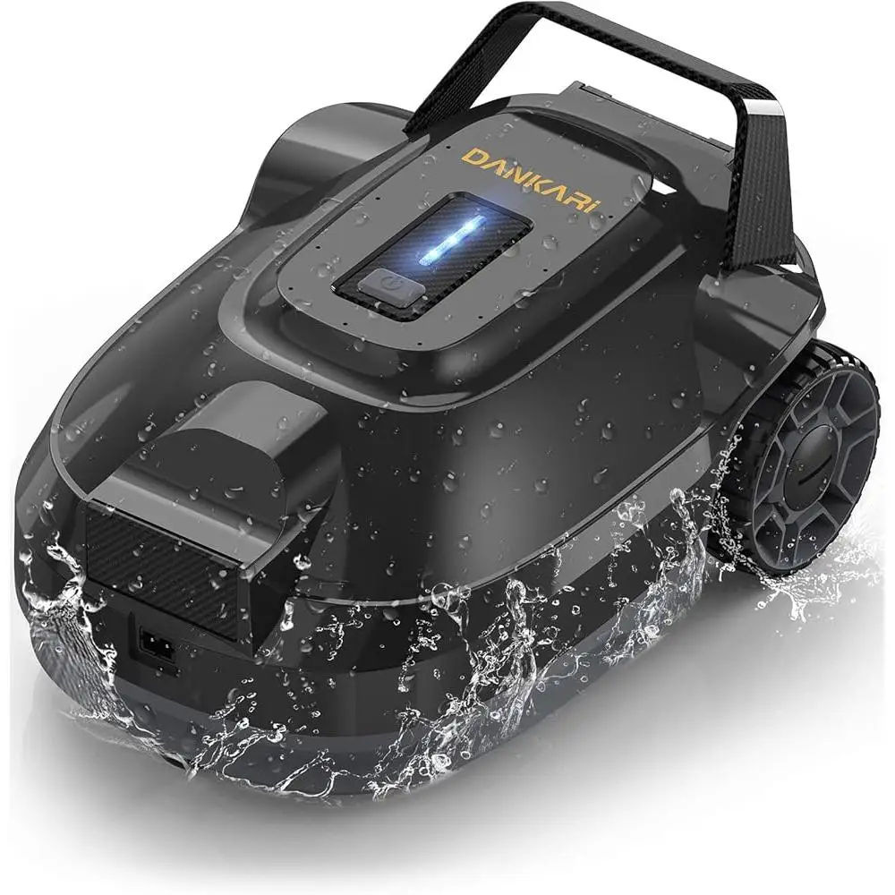 무선 로봇식 풀 청소기 충전식 진공 자동 지상 위 지상 수영장 스마트 흡입으로 잔해물 제거