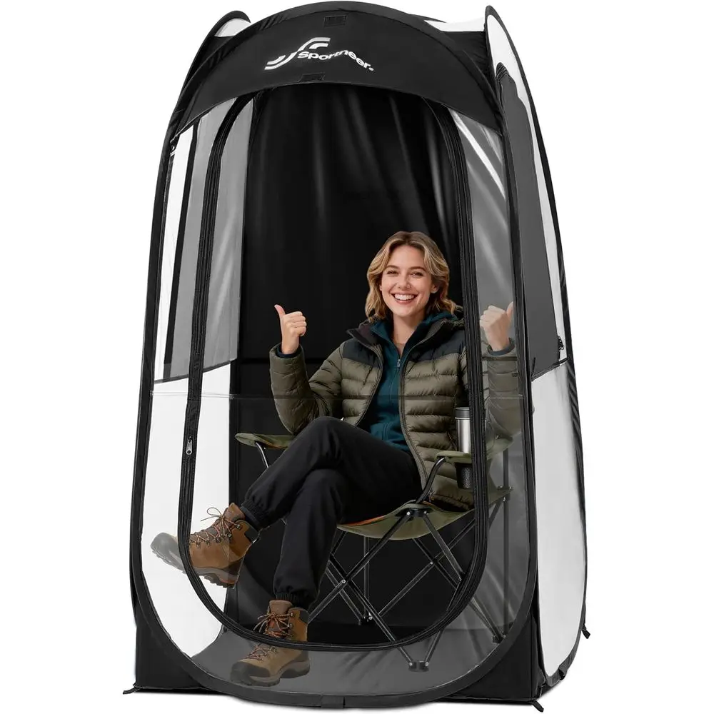 Lightweight 1-Person Shelter Tent for Outdoor Sports and Events