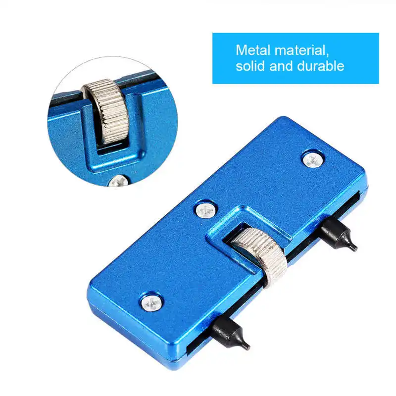 1pc Adjustable Watch Opener Back Case Tool Press Closer Remover Wrench Screw Wrench Repair Kits Tools Watch Battery Remover