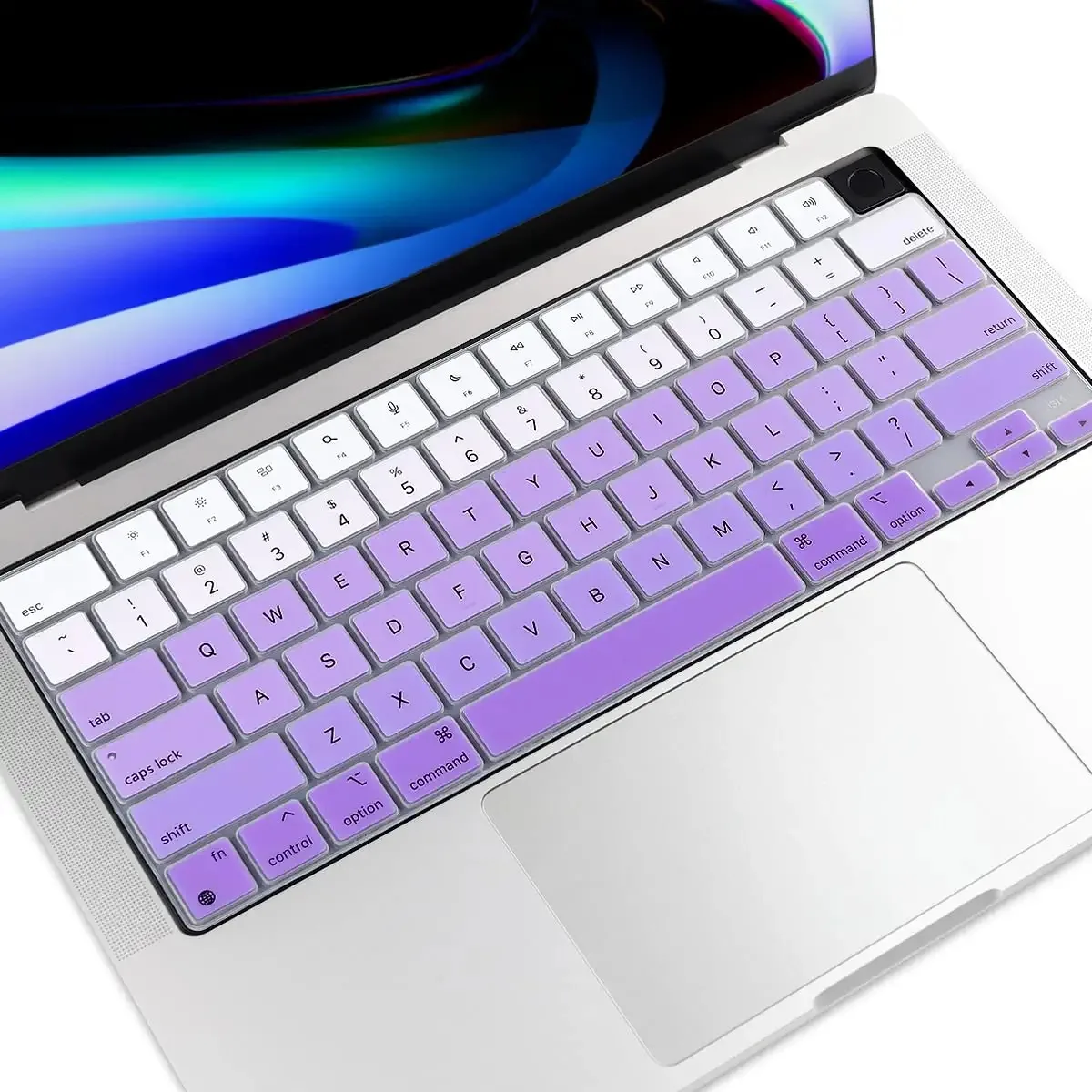 Compatibile con MacBook Pro14 16 inc Skin & Air 13.6 15.3 M2 M3 A2442 A2779 A2918 A2485 A2780 A2991 A2681 A2941 cover per tastiera