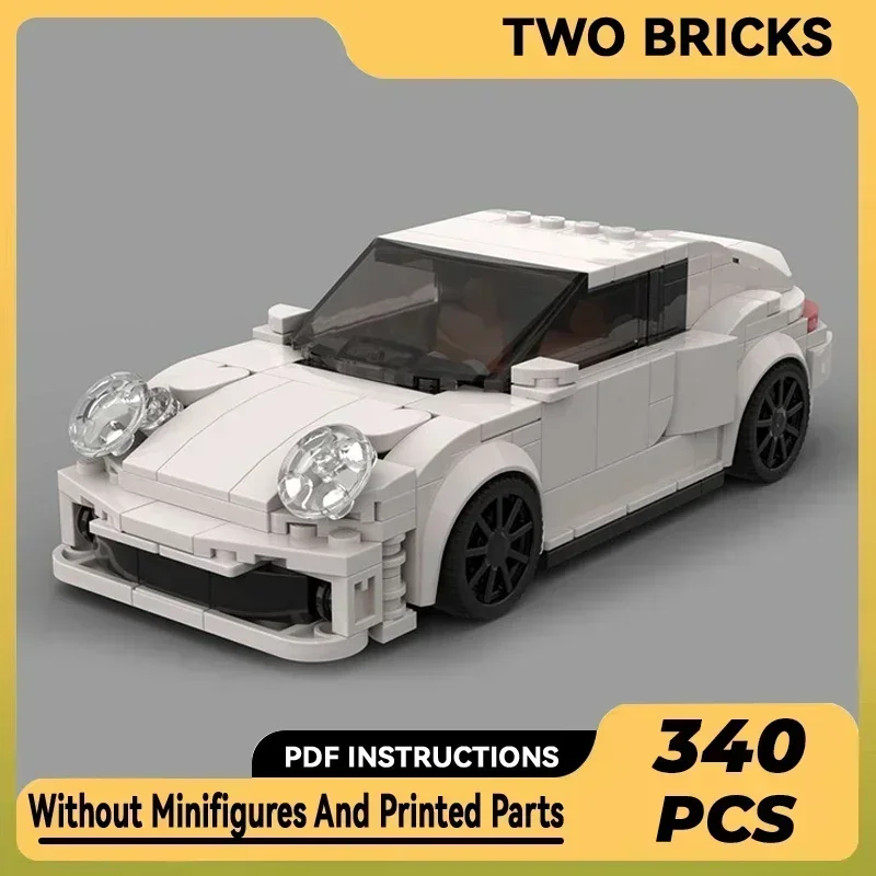 

City Car Model Moc Building Bricks Speed Champion Turbo Car Technology Modular Blocks Gifts Christmas Toys DIY Sets Assembly