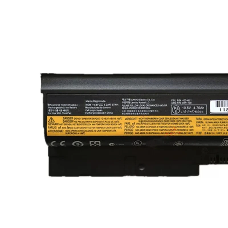 .。for Lenovo ThinkPad T60 T61p SL400 T500 R60 W500 Battery New.。