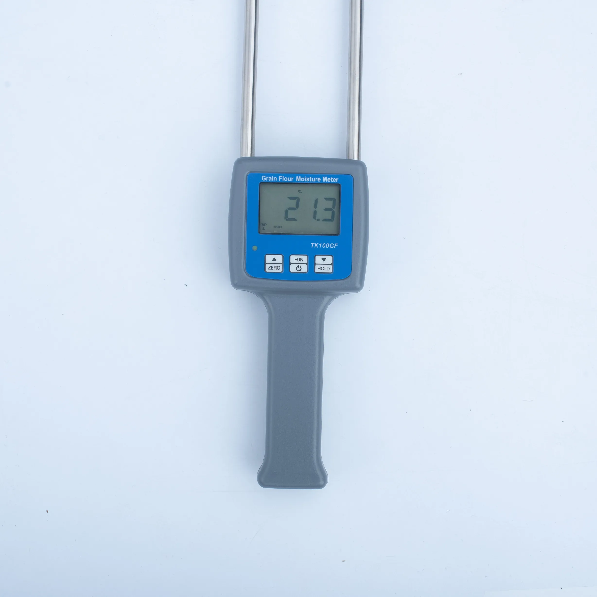 Probe-type handheld measurable grain powder and flour moisture meter