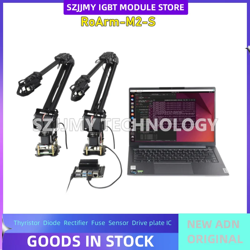 4-DOF High Torque Bus Servo Robot Arm ESP32 Lightweight and Scalable Provides Routine