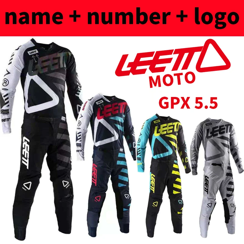 

НОВЫЙ 2026 LEETT MOTO комплект экипировки для эндуро и мотокросса: майка и брюки, зеленый мотокостюм, одежда для мотокросса, костюм для мотогонок, внедорожное снаряжение