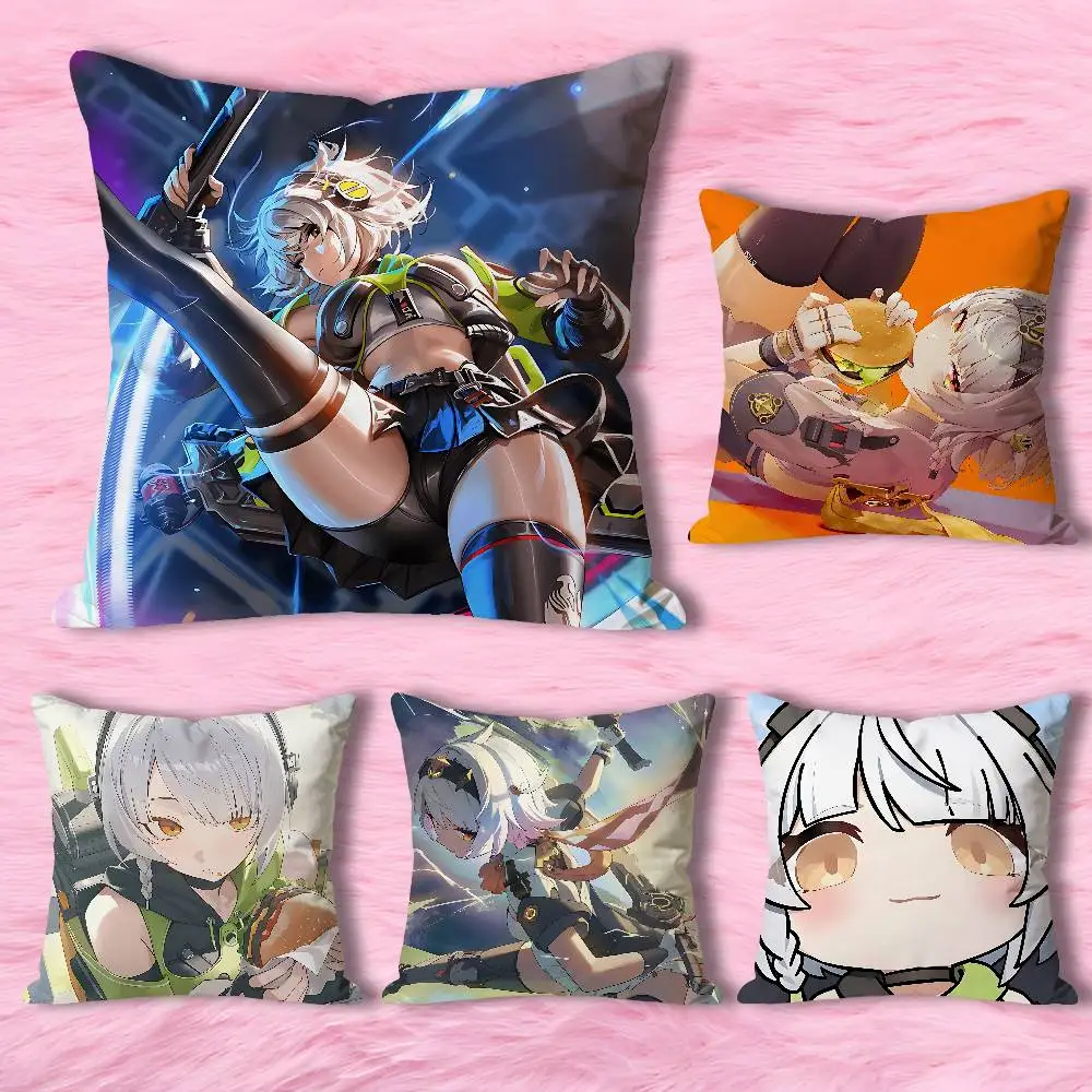 

A-Anby D-Demara ZZZ Various Sizes Square Pillow Case For Car Home Bedchamber Decor Custom Valentine gift