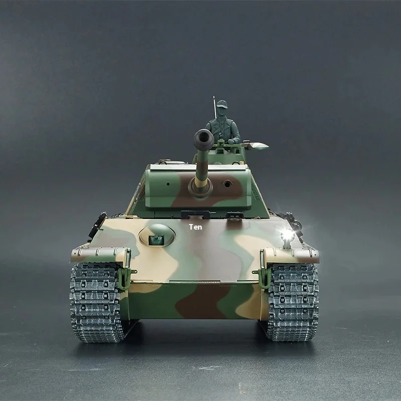 Henglong 3879 Remote Control Tank 1/16 German Panther Type G RC Main Battle Tank Model Toys 6.0 Metal Launched Toys Gifts