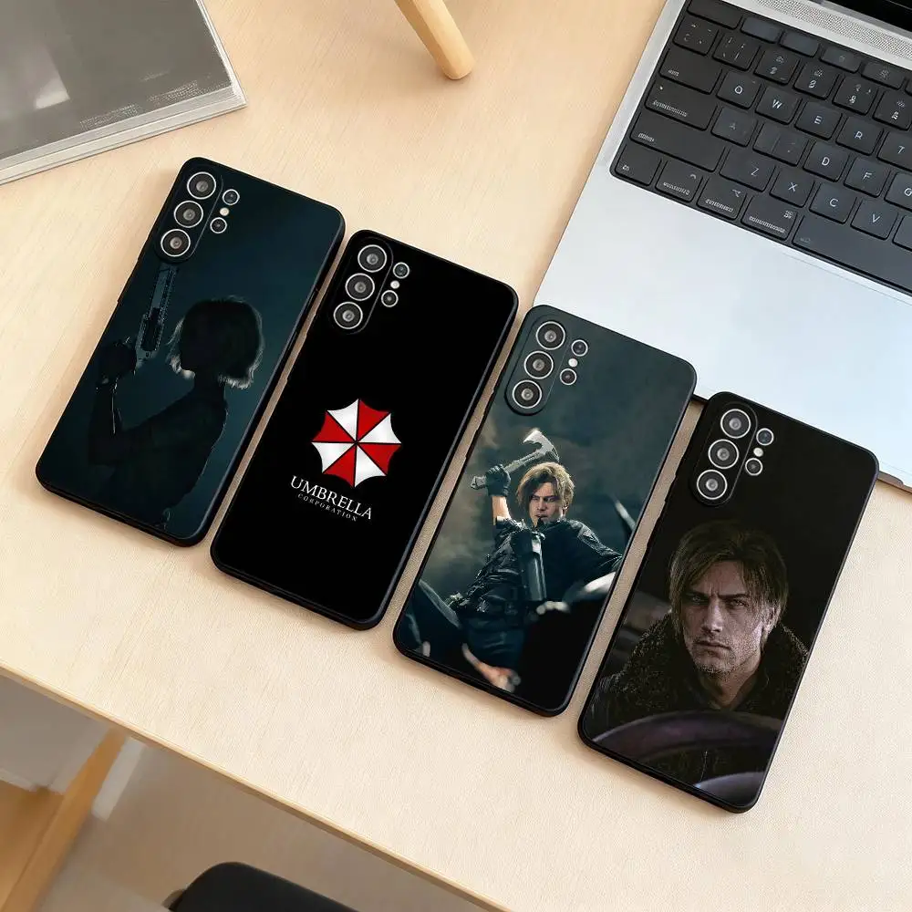 R-Resident Evil Game-E  Phone Case For Samsung S25,S24,S21,S22,S23,S30,Ultra,S20,Plus,Fe,Soft Silicone Black Cover Gift