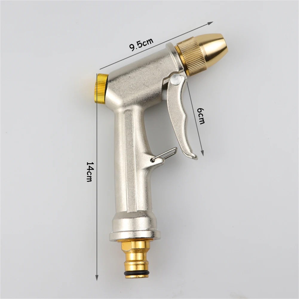 Handheld Water Gun 360 Degree Rotating Design Multifunctional High Pressure Garden Hose Nozzle Sprayer