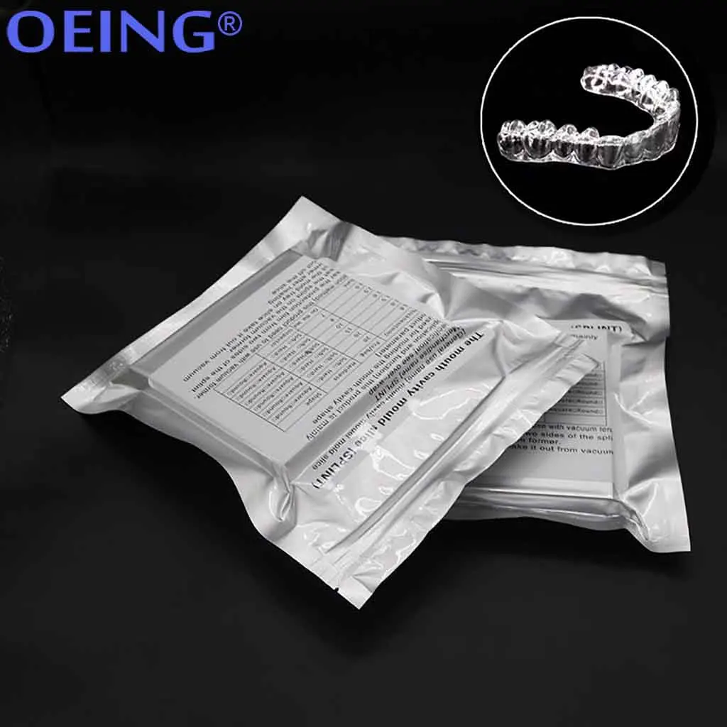 Dental Vacuum Forming Sheets  Hard Soft Orthodontic Retainer Slice Square 0.6/0.8/1.0/1.5mm Lab Splint Thermoforming Materials