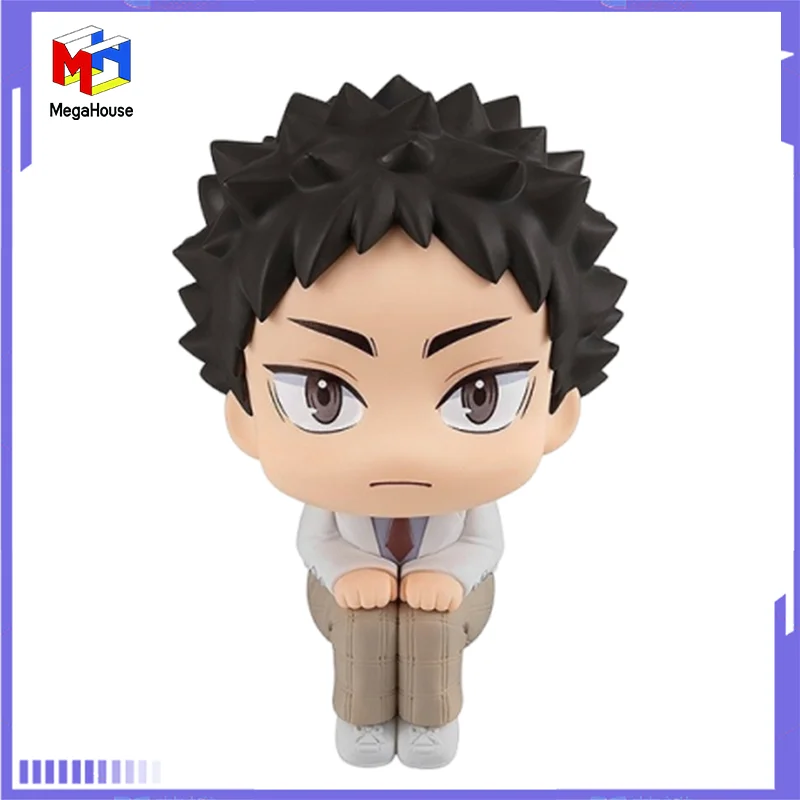 

В наличии Оригинальный MEGAHOUSE Haikyuu!! Фигурка Хаджиме Иваизуми из серии Look Up, коллекционная модель, аниме-игрушка, подарок