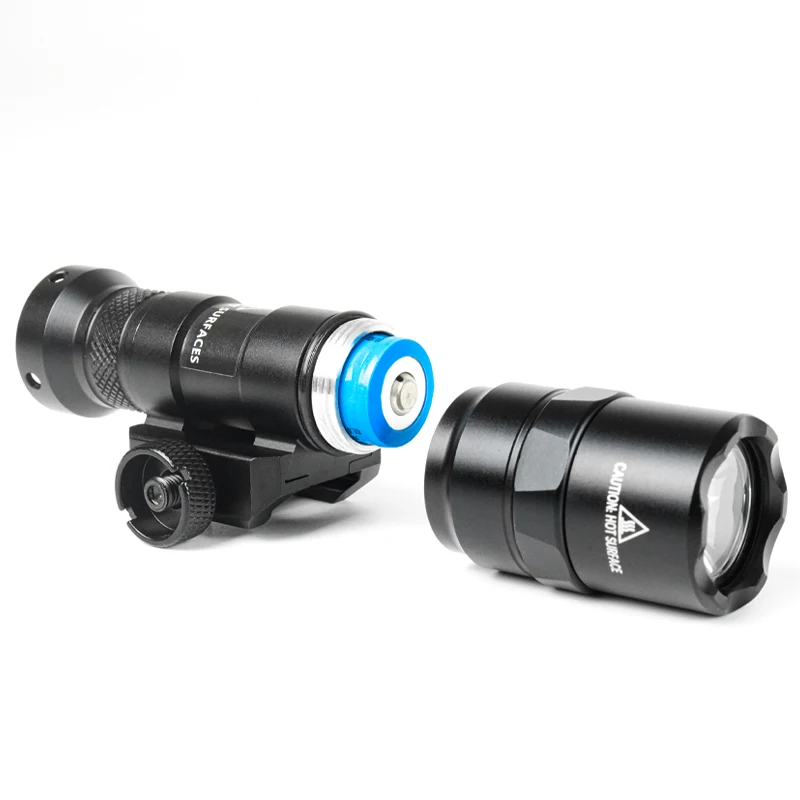 Tático m600 m600b m300b m300 arma luz lanterna rifle lanterna pistola scout luz tocha caça 20mm trilho pictinny