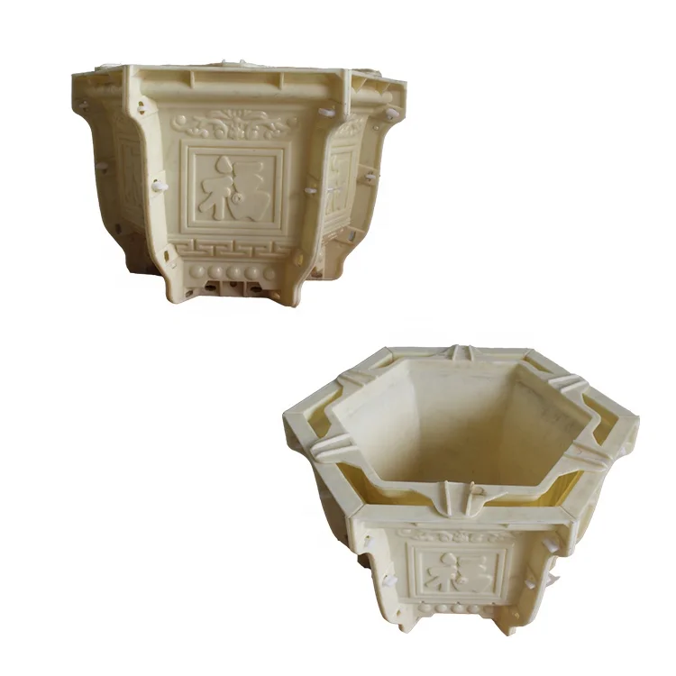 High quality abs plastic concrete flower pot molds