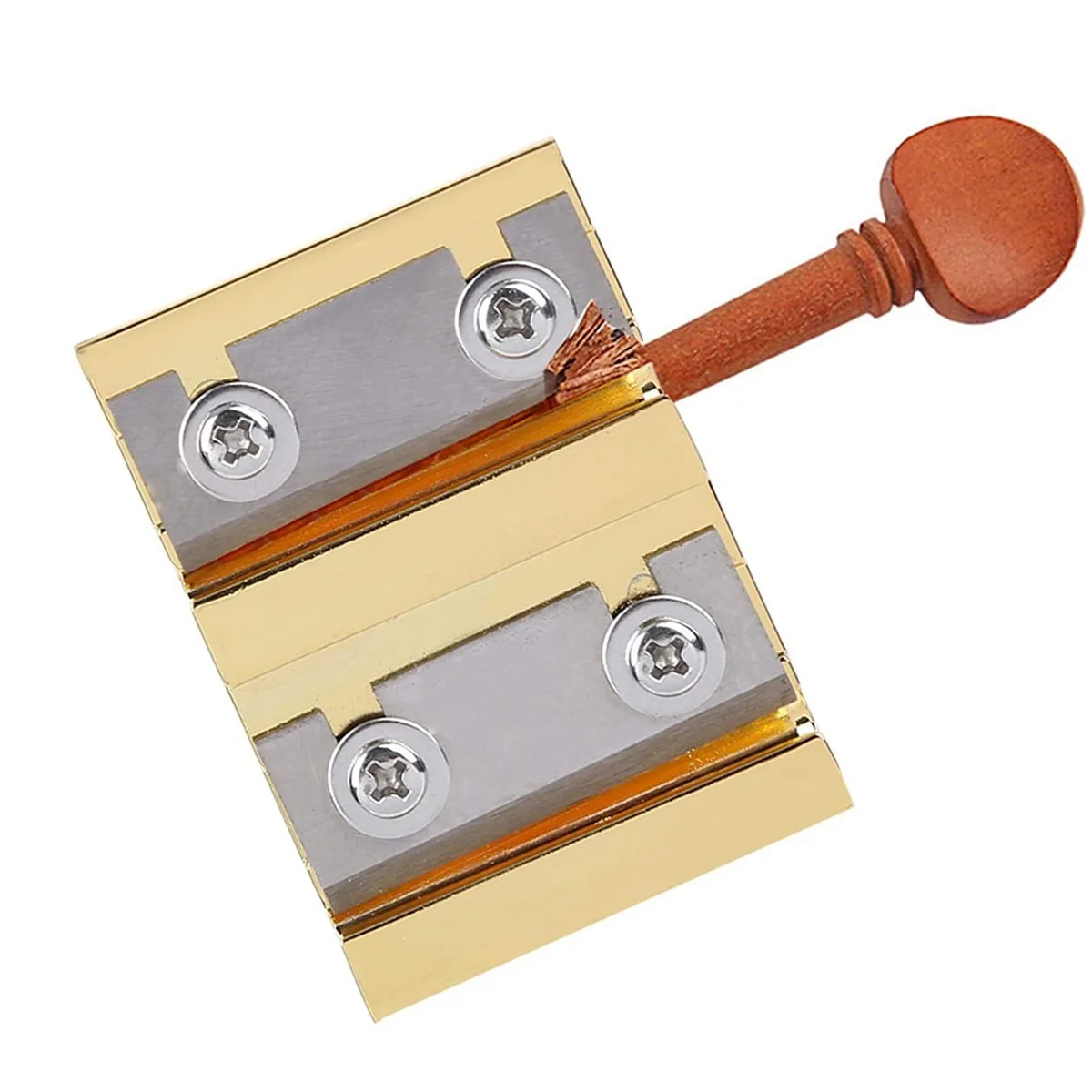 Violin Peg Shaver, Luthier Scroll Knife Scroll Razor, Violin Peg Repair Maintenance Tool for 1/8 1/4 1/2 3/4 4/4 Violin