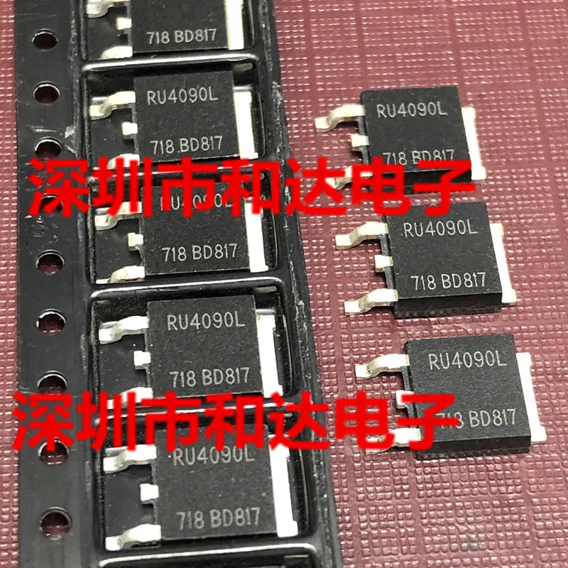 10pcs orginal new RU4090L MOS Field Effect Tube SMD TO-252 40V 90A