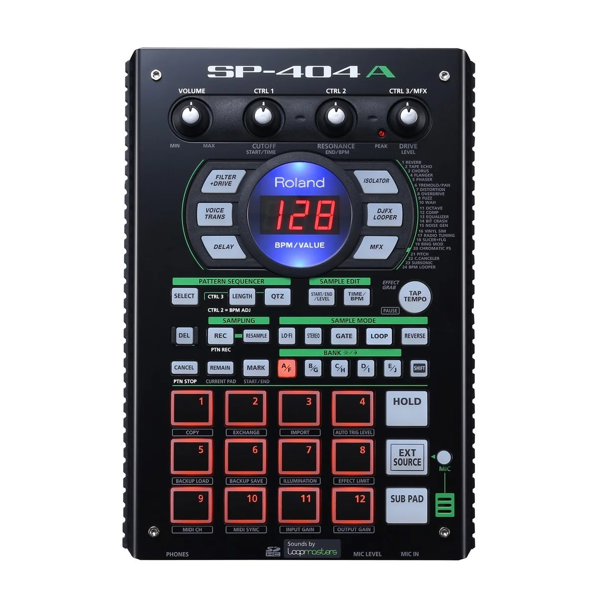 Roland/Roland SP404A MK2 MKII Rhythm Filter Dance Sequence Sound Effects Trigger Sampler
